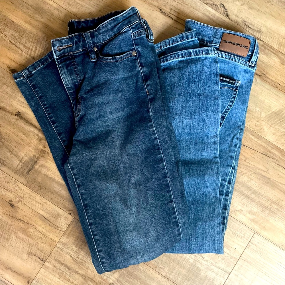Calvin Kline & buffalo Mini bundle size 4 ankle jean